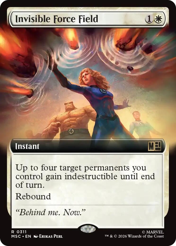 Invisible Force Field (Extended Art) (311) (MSC)