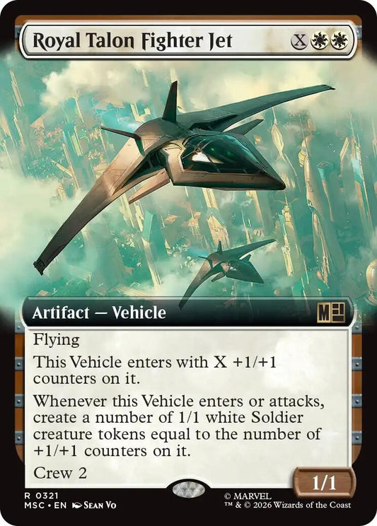 Royal Talon Fighter Jet (Extended Art) (321) (MSC)