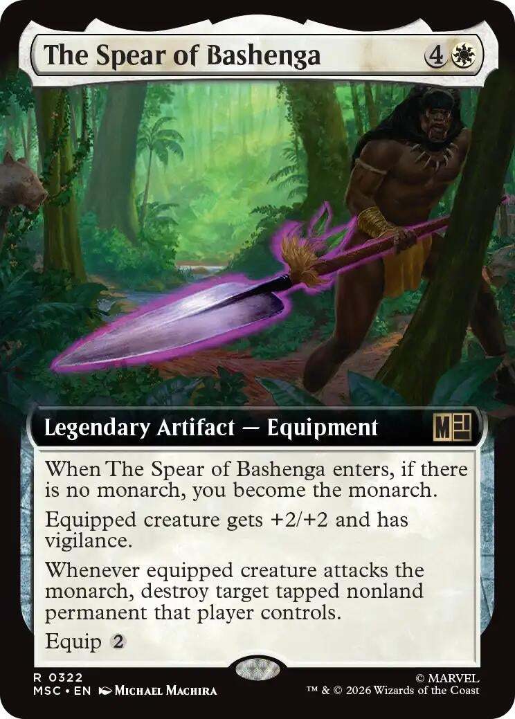 The Spear of Bashenga (Extended Art) (322) (MSC)