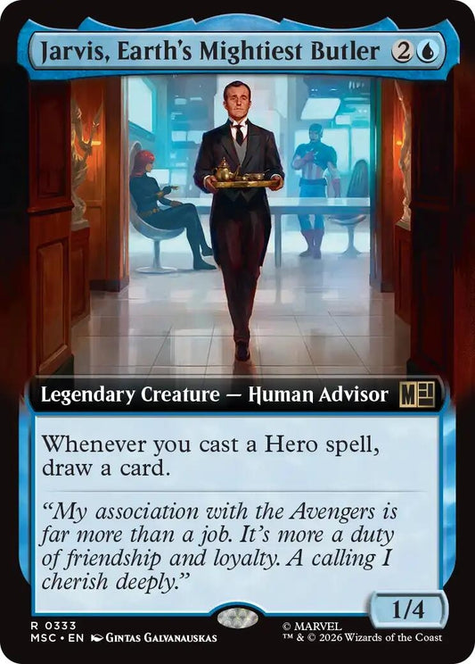 Jarvis, Earth's Mightiest Butler (Extended Art) (333) (MSC)