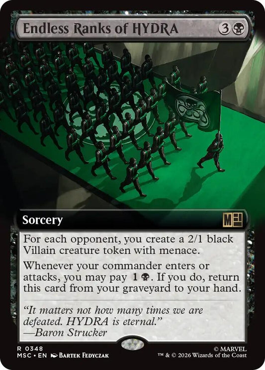 Endless Ranks of HYDRA (Extended Art) (348) (MSC)