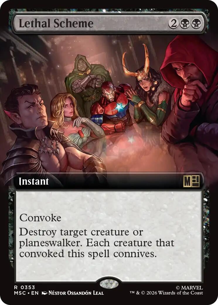 Lethal Scheme (Extended Art) (353) (MSC)