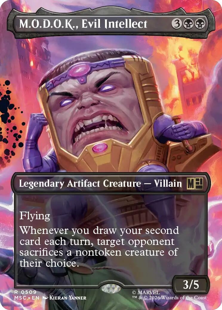 M.O.D.O.K., Evil Intellect (Borderless) (509) (MSC)