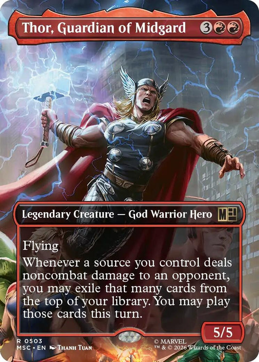 Thor, Guardian of Midgard (Borderless) (503) (MSC)