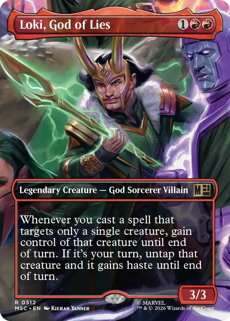 Loki, God of Lies (Borderless) (512) (MSC)