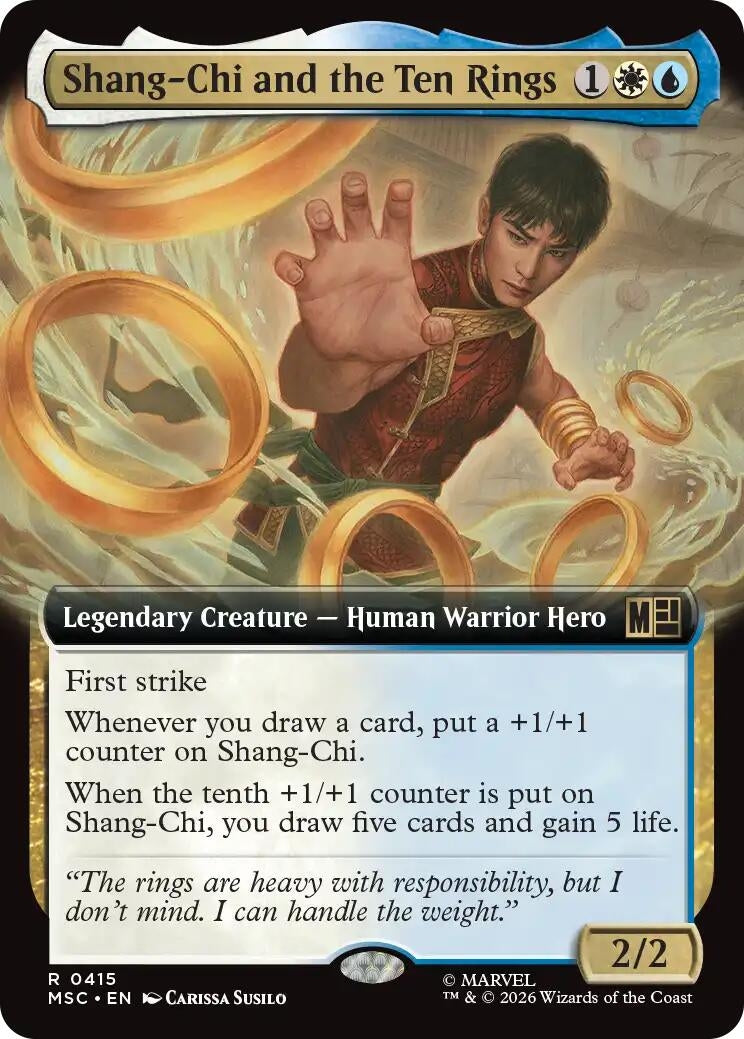 Shang-Chi and the Ten Rings (Extended Art) (415) (MSC)