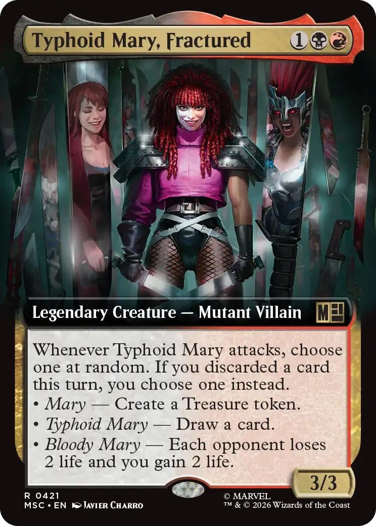 Typhoid Mary, Fractured (Extended Art) (421) (MSC)