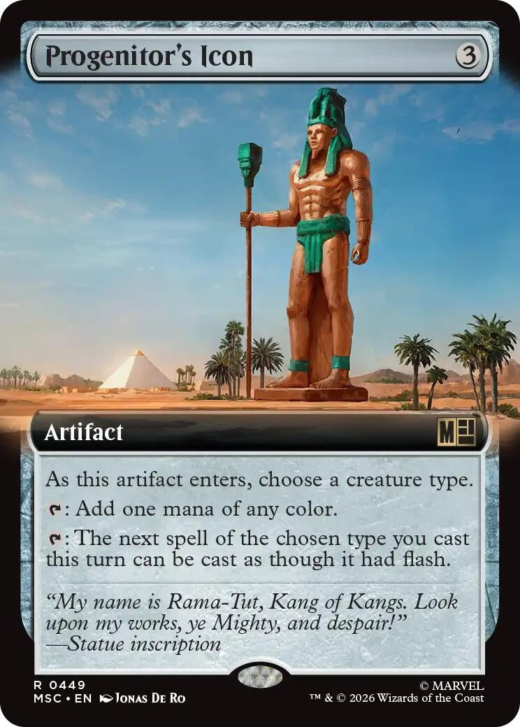 Progenitor's Icon (Extended Art) (449) (MSC)