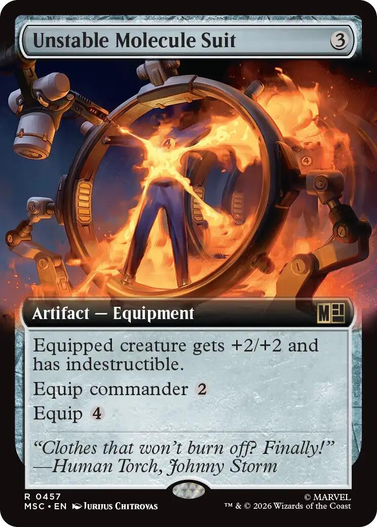 Unstable Molecule Suit (Extended Art) (457) (MSC)