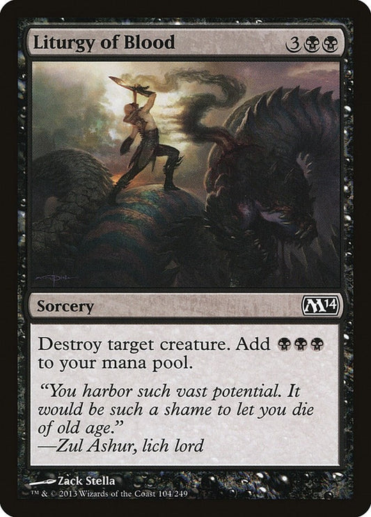 Liturgy of Blood (104) (M14)