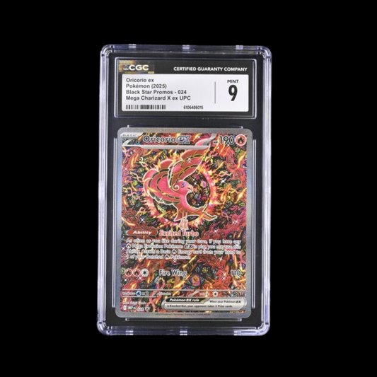 Pokemon Slab Oricorio 024 2025 CGC 9 Mint