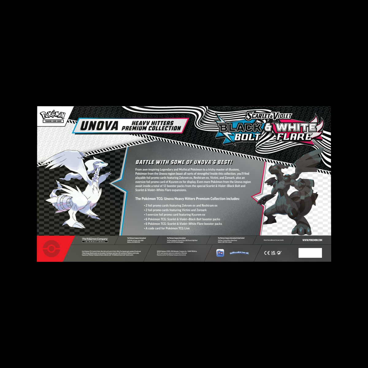 Pokemon Unova Heavy Hitters Premium Collection
