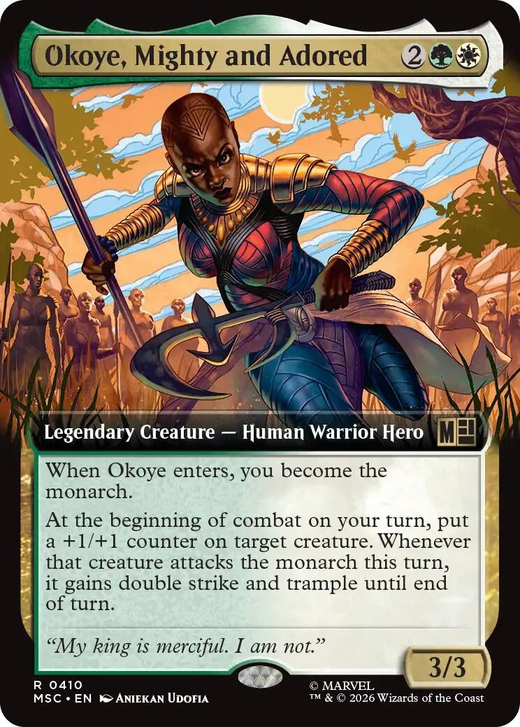 Okoye, Mighty and Adored (Extended Art) (410) (MSC)