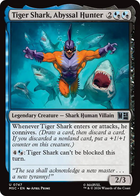Tiger Shark, Abyssal Hunter (747) (MSC)