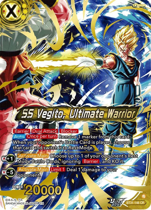 SS Vegito, Ultimate Warrior (BT31-146) (BT31)
