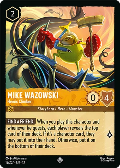 Mike Wazowski - Heroic Climber (18/207) (13)