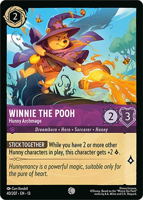 Winnie the Pooh - Hunny Archmage (40/207) (13)