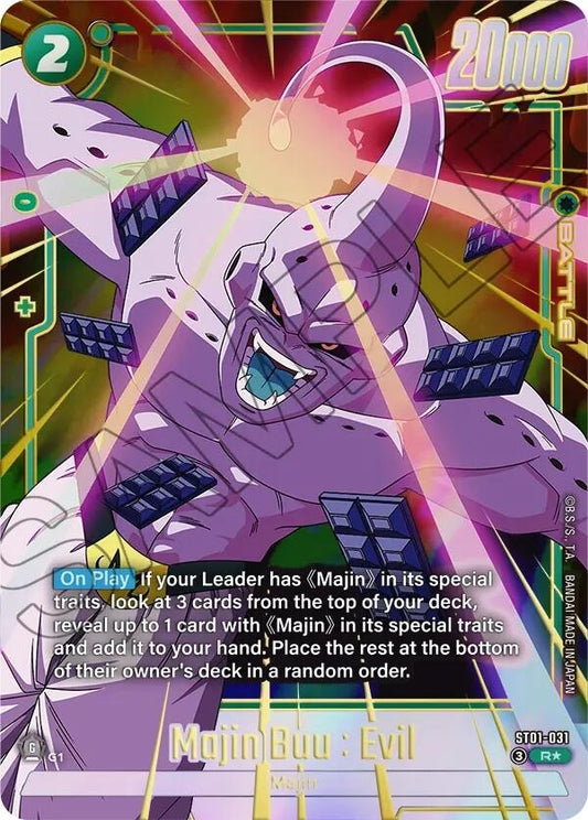 Majin Buu : Evil - ST01-031 (Alternate Art) (ST01-031) (ST01)