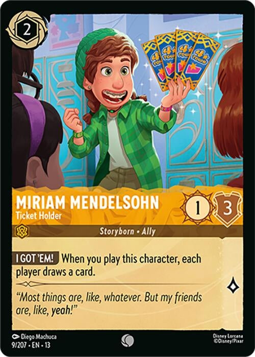 Miriam Mendelsohn - Ticket Holder (9/207) (13)