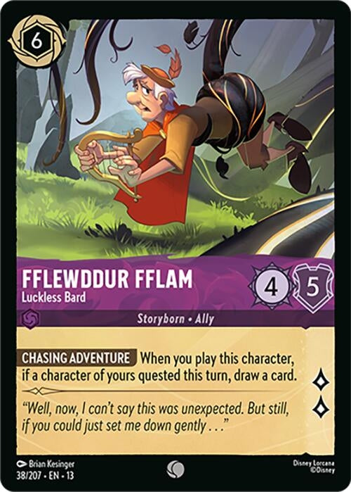 Fflewddur Fflam - Luckless Bard (38/207) (13)