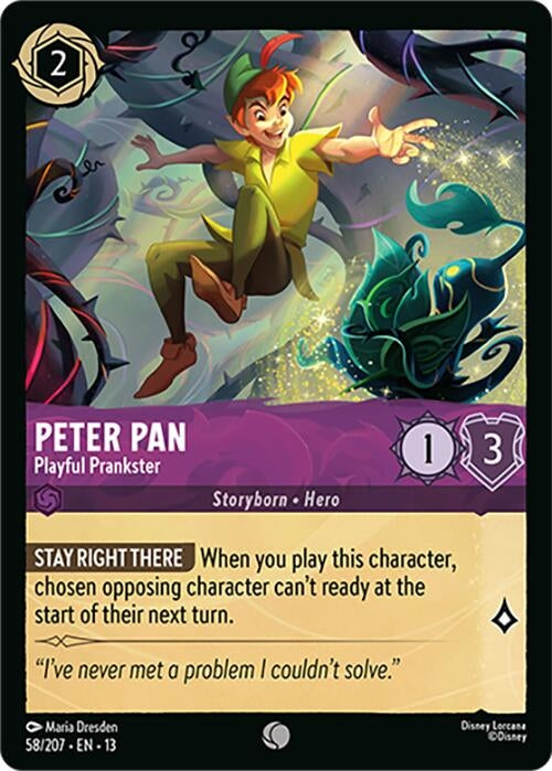 Peter Pan - Playful Prankster (58/207) (13)
