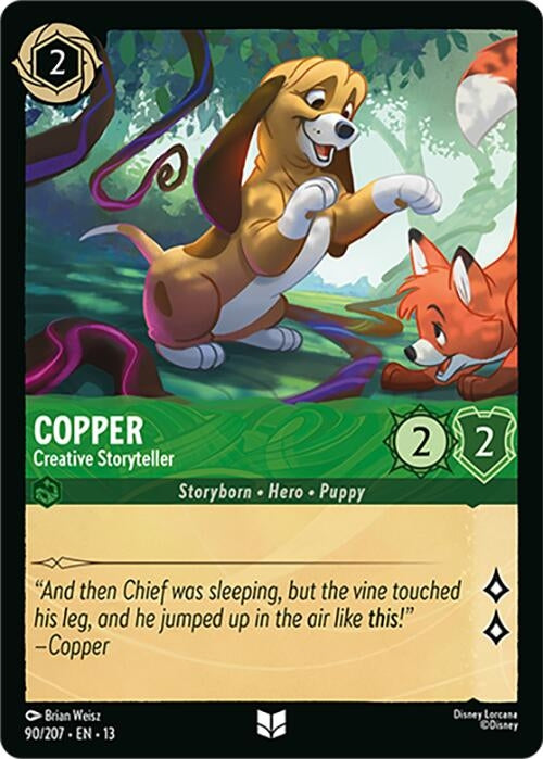 Copper - Creative Storyteller (90/207) (13)