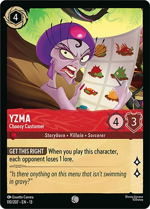 Yzma - Choosy Customer (110/207) (13)