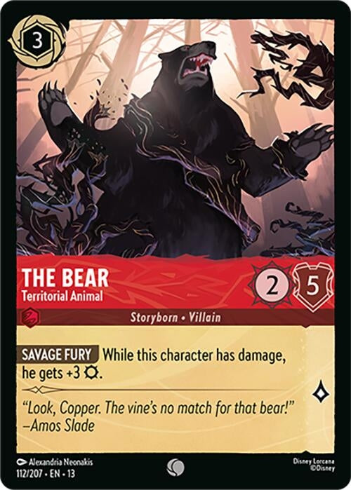 The Bear - Territorial Animal (112/207) (13)
