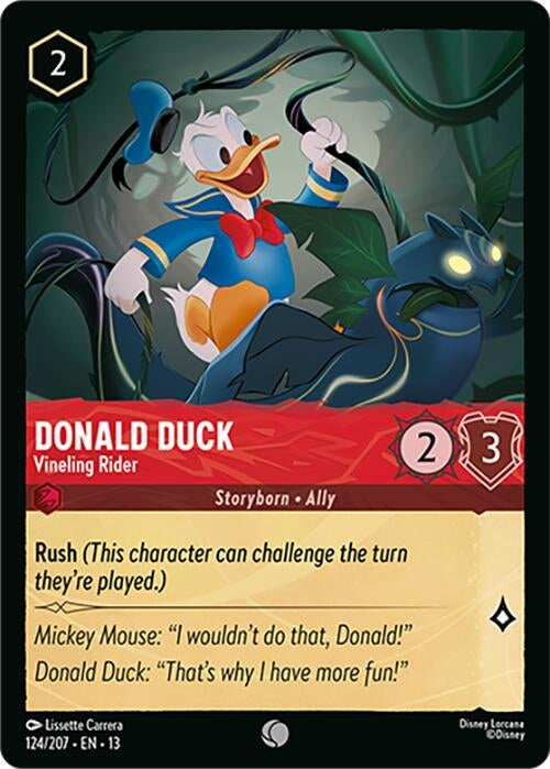 Donald Duck - Vineling Rider (124/207) (13)