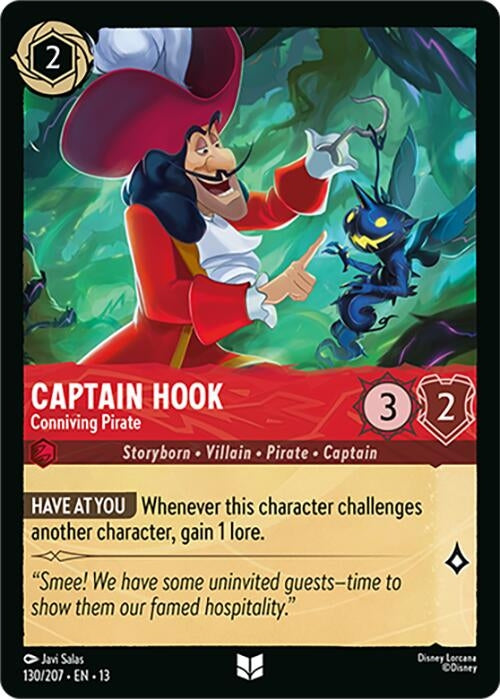 Captain Hook - Conniving Pirate (130/207) (13)