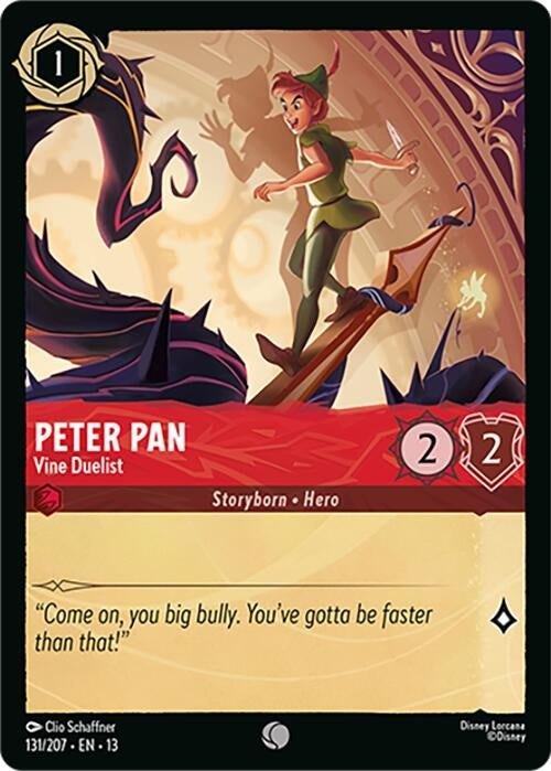 Peter Pan - Vine Duelist (131/207) (13)