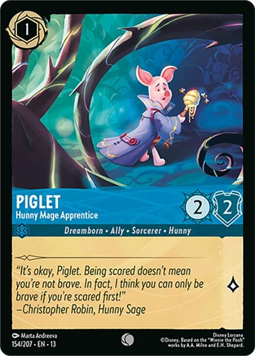 Piglet - Hunny Mage Apprentice (154/207) (13)