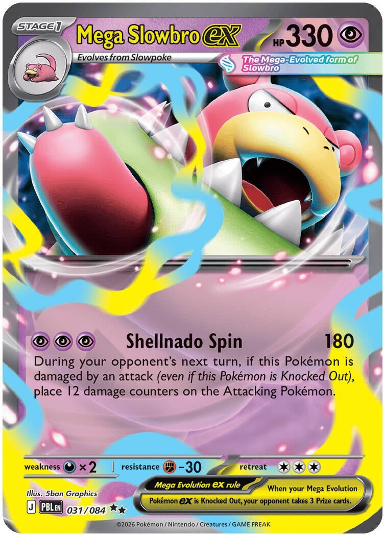 Mega Slowbro ex (031/084) (PBL)