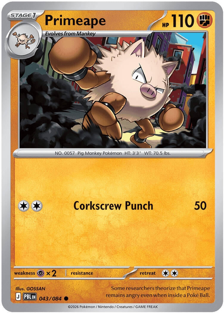 Primeape (043/084) (PBL)