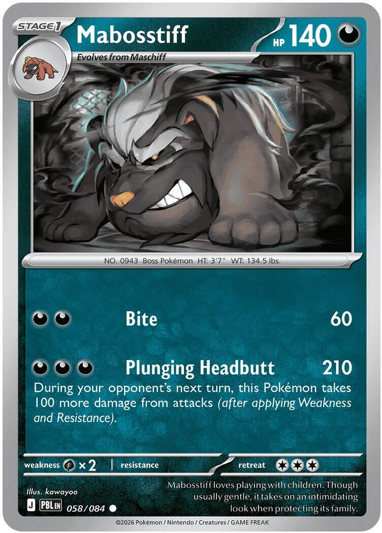 Mabosstiff (058/084) (PBL)