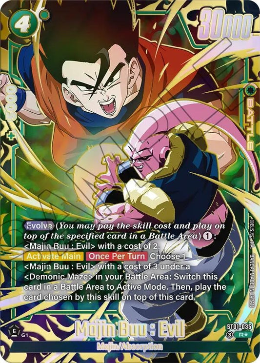 Majin Buu : Evil - ST01-035 (Alternate Art) (ST01-035) (ST01)