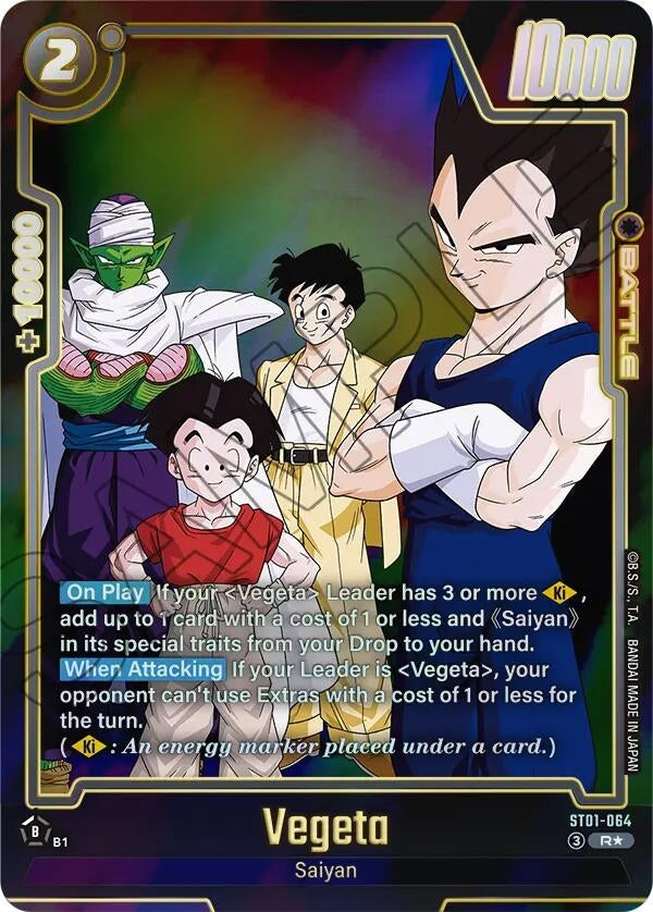 Vegeta - ST01-064 (Alternate Art) (ST01-064) (ST01)