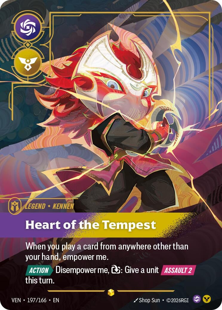Kennen, Heart of the Tempest (Overnumbered) (197/166) (VEN)