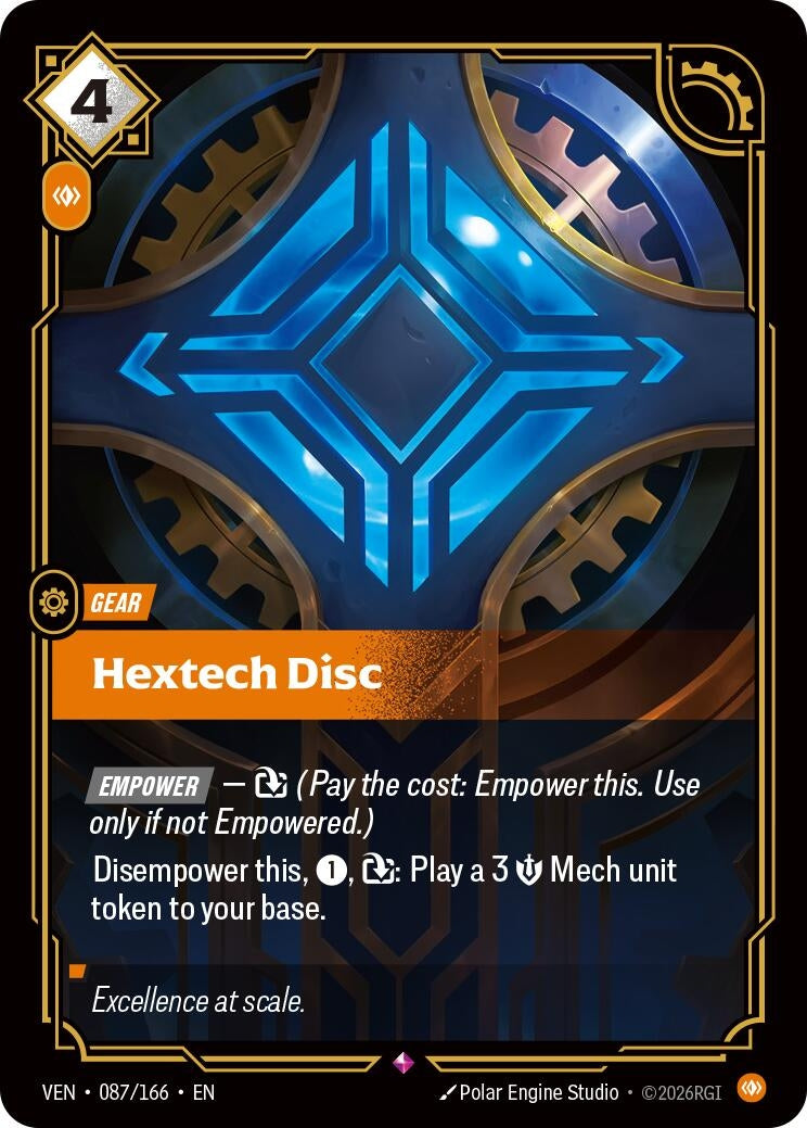 Hextech Disc (087/166) (VEN)