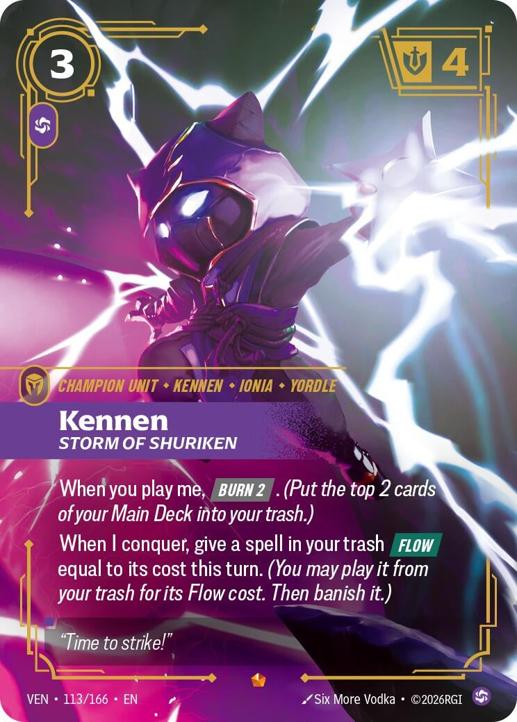 Kennen, Storm of Shuriken (113/166) (VEN)