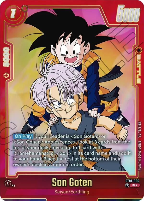 Son Goten - ST01-006 (Alternate Art) (ST01-006) (ST01)
