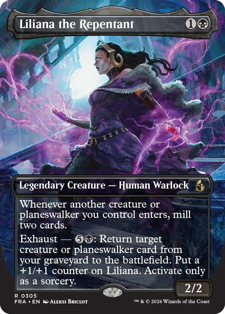 Liliana the Repentant (Borderless) (305) (FRA)