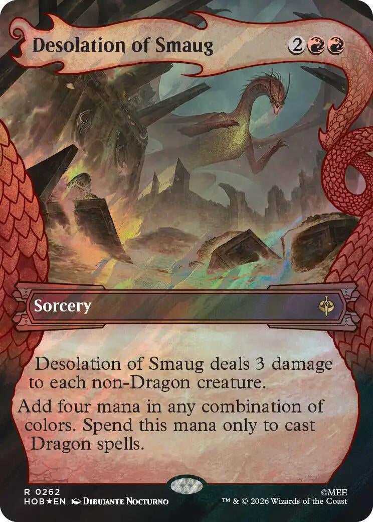 Desolation of Smaug (Showcase) (Surge Foil) (262) (HOB)