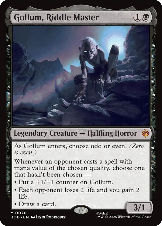 Gollum, Riddle Master (70) (HOB)