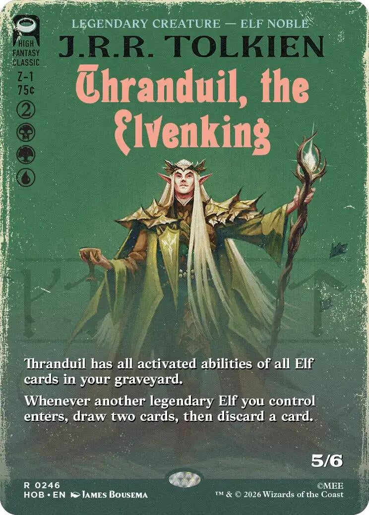 Thranduil, the Elvenking (Borderless) (246) (HOB)