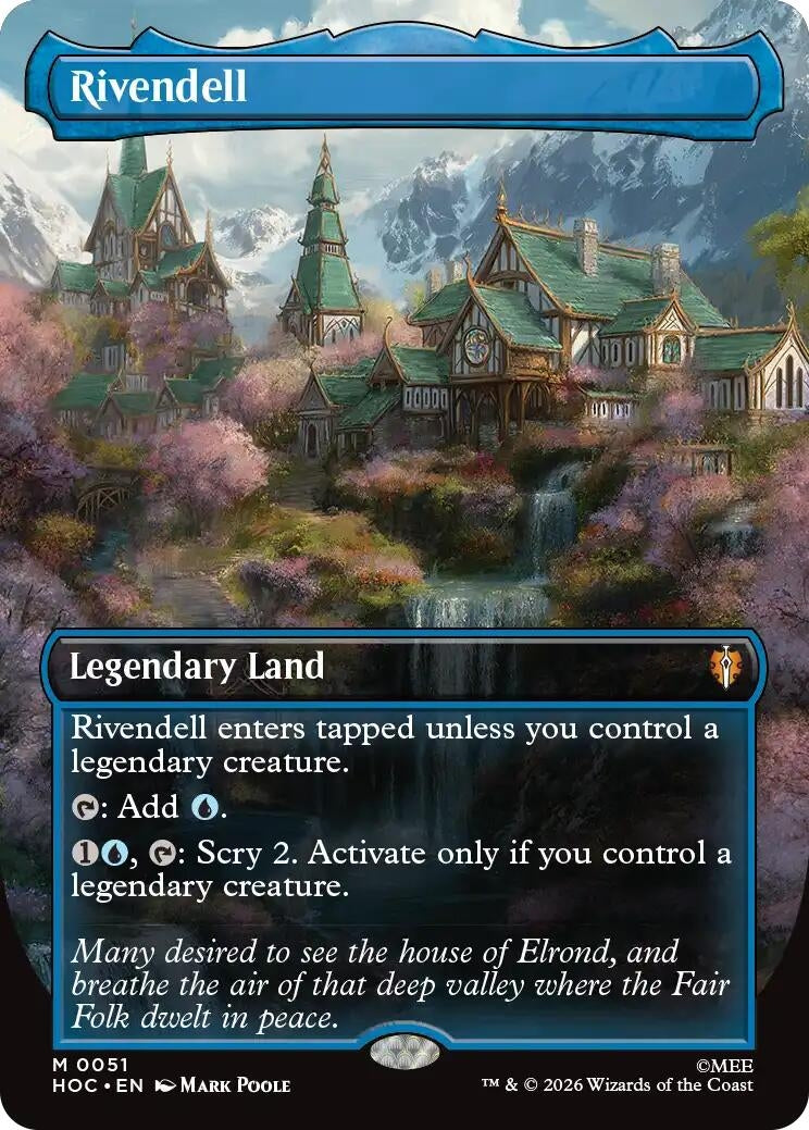 Rivendell (Borderless) (51) (HOC)