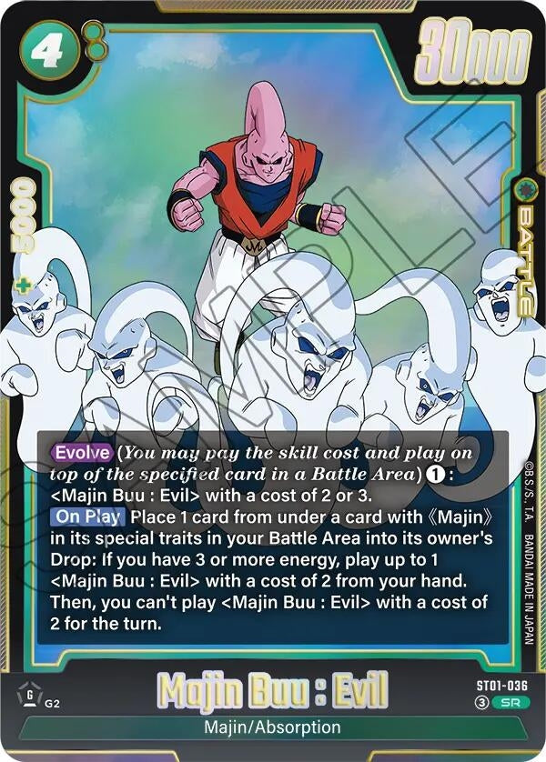 Majin Buu : Evil - ST01-036 (ST01-036) (ST01)