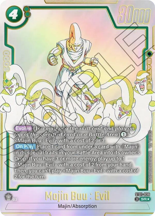 Majin Buu : Evil - ST01-036 (Alternate Art) (ST01-036) (ST01)