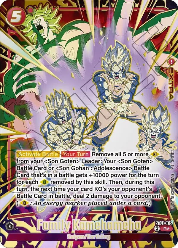 Family Kamehameha (Alternate Art) (ST01-015) (ST01)