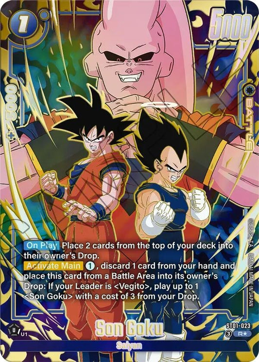 Son Goku - ST01-023 (Alternate Art) (ST01-023) (ST01)